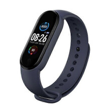 (blue) Smart Watches Smart Band Sport Fitness Tracker Pedometer Heart Rate Blood Pressure Monitor Bracelet For Men Women