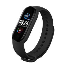 (black) Smart Watches Smart Band Sport Fitness Tracker Pedometer Heart Rate Blood Pressure Monitor Bracelet For Men Women