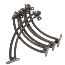 4pcs Soft Close Hinges for Cabinet Doors, Heavy Duty Iron Build with Noise Reduction Design