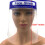 Clear Full Face Shield with Comfort Foam Padding for Dust Protection, Workshop and Painting Use 2