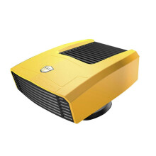 (12V, Yellow) 12/24v Car Electric Heater Winter Truck Fan Defogger Demister Defroster Heater(FPL16)
