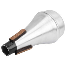 Trumpet Practice Mute Aluminum Straight Design for Beginners LowNoise Lightweight Durable