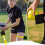 Softbalwerpbanden Polyester Softbal Pitching Aid Oefenriem voor 4