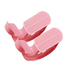 2Pcs Calf Stretching Wheel Foot Rocker Board-Geranium red