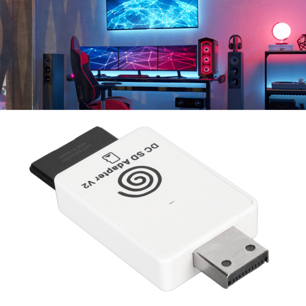 Dc Card Reader Dreamshell V4.0 Dreamcast 128G White 8751393699884