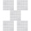 100Sheets Silver Glitter Paper for DIY Crafting Projects 7