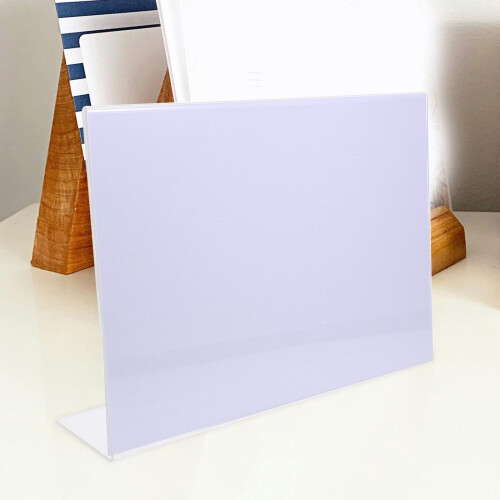 Présentoir De Menu Transparent Stable Pour Événements 2