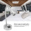 RV Bedside Light 2W 360 Gooseneck 12-24V Silver 5
