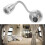 RV Bedside Light 2W 360 Gooseneck 12-24V Silver 15
