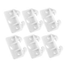 Drawer Track Guide 6 Pack Plastic Drawer Slide Replacement for Dresser Rails Easy Installation