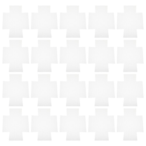 200St Wit Bakpapier Liners Broodvorm Wegwerp Voor Professioneel