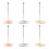 6Pièces Support Reçu Métal Robuste Pour Rangement Efficace 1
