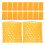 400Pcs Orange Foam Fruit Wrap Net Bags for Mango Packaging 1