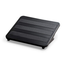 Foot Rest for Under Desk Adjustable 20 Tilt Ergonomic Foot Support Stool with AntiSlip Surface Black 38x30cm