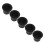Tattoo Ink Caps Cups Plastic 1000pcs Black S 16