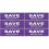 20Sheets Support Voting Stickers Paper Material Assorted Color Labels 1