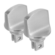 2pcs Heavy Duty Interior Door Lock Knob Stainless Steel Privacy Lock for Bedroom and Bathroom