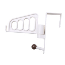 Over the Door Hook SpaceSaving Metal Hanger for Clothes Hats Towels Bedroom Bathroom Easy Install