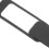 10Pièces Cache Caméra Laptop Et Mobile ABS Noir Slim Protection 4