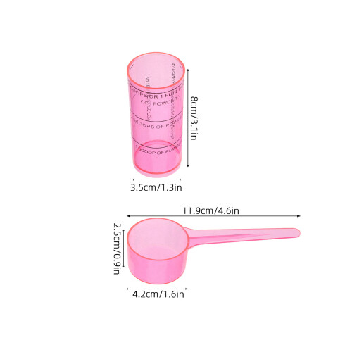 2Sets Zahnmedizin Messbecher Löffel, Mischgeräte 1