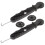 2pcs Window Screen  Tool 2 in 1 Design with Hook Ergonomic Grip for Quick Screen Fix 1