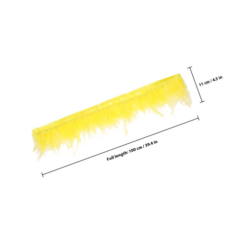 1M Ruban Plumes Décoratif Pour Couture Bricolage 1