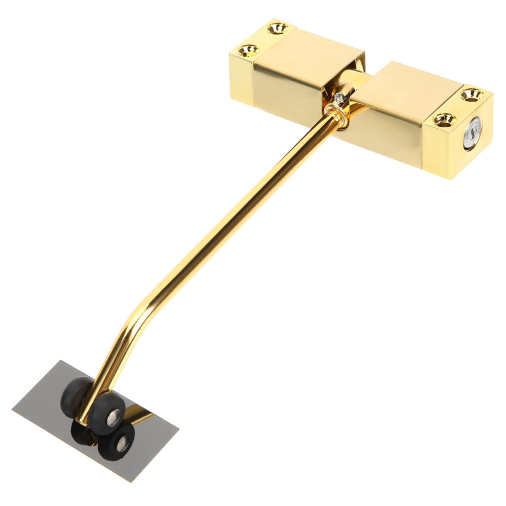 Automatic Door Closer Set, Adjustable Spring Design For Home And Office, Smooth Quiet Selfclosing, Antislam Durable Mechanism 9351714532365