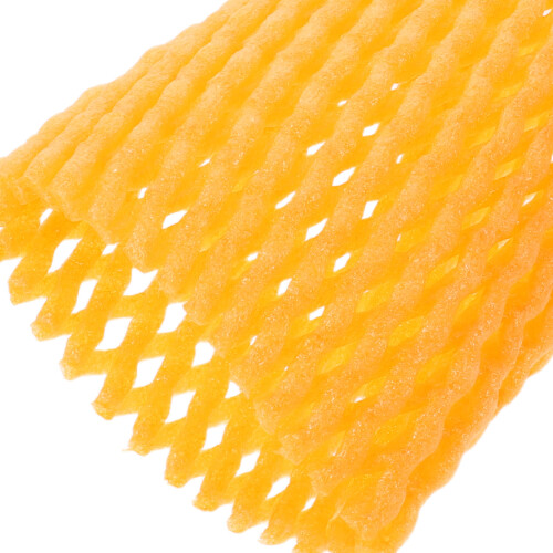 400Pcs Orange Foam Fruit Wrap Net Bags for Mango Packaging 2
