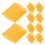 400Pcs Orange Foam Fruit Wrap Net Bags for Mango Packaging 5
