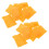 400Pcs Orange Foam Fruit Wrap Net Bags for Mango Packaging 10