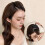 Volumizing Hair Clip Hair Pad Comb Insert For Flat-Silver white 7