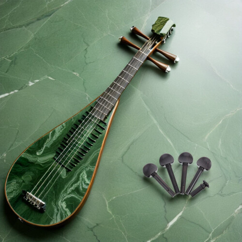 1Ensemble Chevilles De Violon En Ébène Noir Kit Complet Précis 2