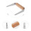 1Set Elegant Wooden Handle Cheese for Hard and Soft Cheese 5