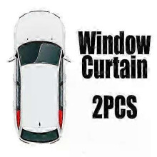 (2PCS SIDE TRIANGLE) 2025 Custom Magnetic Car Window Sunshade For Hyundai Palisade 2019-2024 Curtain Mesh Front Windshield Frame Curtain