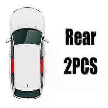 (2PCS REAR) 2025 Custom Magnetic Car Window Sunshade For Hyundai Palisade 2019-2024 Curtain Mesh Front Windshield Frame Curtain