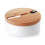 Suikerpot Porselein BASIC KITCHEN COOKINI 14,7x14,7x6 cm Wit 1 st. 3