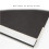 Black A4 File Folder with Durable Metal Clip, Expandable Document Organizer for Office Storage 5
