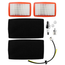 Air Filter Kit for RedMax EBZ8500 EBZ8000 Husqvarna 580BFS 570BFS with DualLayer Filtration and Extended Service Life