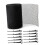 Gutter Guard Mesh Roll for Roof Drainage, AntiClog Protection, Flexible Easy DIY Installation 1