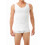 (White, S) Underworks Ultimate Chest Binder Tank - 997 1