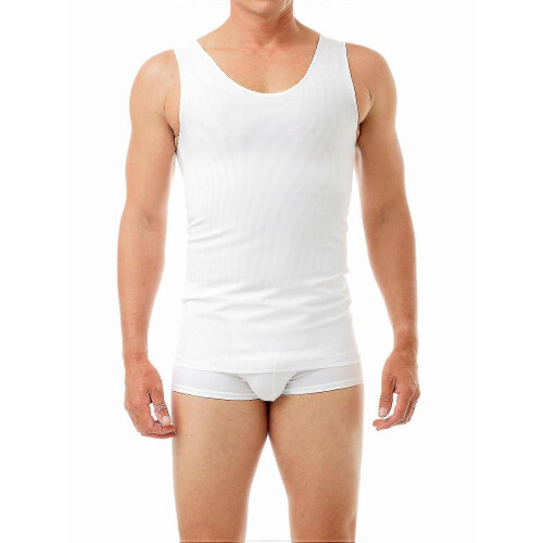 (White, S) Underworks Ultimate Chest Binder Tank - 997