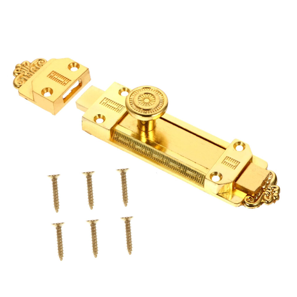 Heavy Duty Sliding Door Lock With Enhanced Security Bolt, Durable Zinc Alloy Latch For Home Use 9330225385110