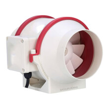 8 Inch Inline Duct Fan Powerful Quiet Exhaust for Bathroom Kitchen Grow Tent HVAC Ventilation