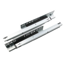 10 Inch Soft Close Drawer Slides Full Extension Hidden Bottom Mount Rails with Stable Ball Bearing