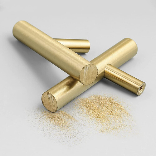 Modern Brushed Copper Cabinet Handle 160mm Hole Center, Durable Solid Construction for Kitchen Drawers 2