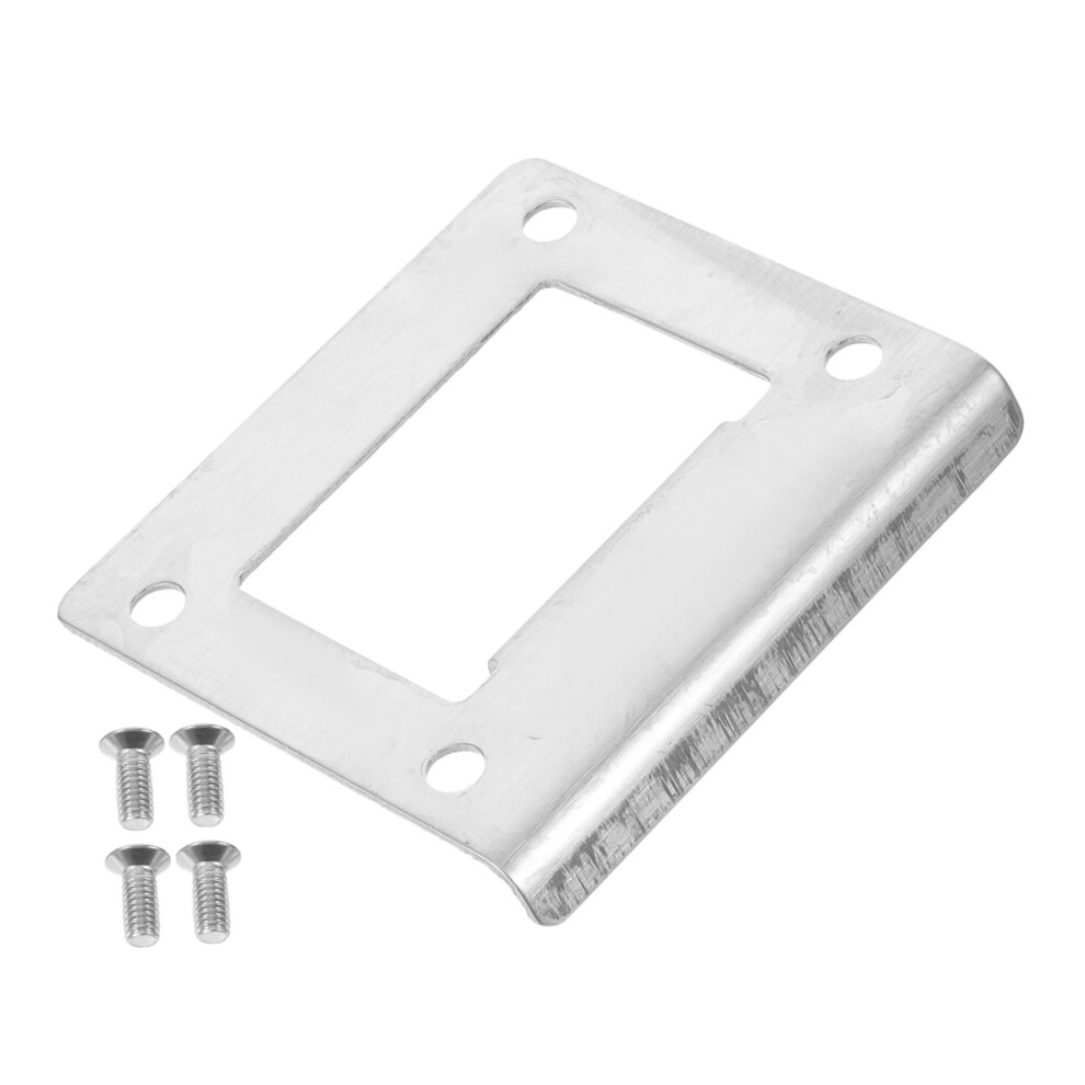Stainless Steel Door Strike Plate Kit For Secure Door Reinforcement Deadbolt Replacement 9073542055181
