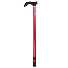 (red) 1Pc Multi-Color Durable To Use Walking Stick For Mountain Climbing Hiking