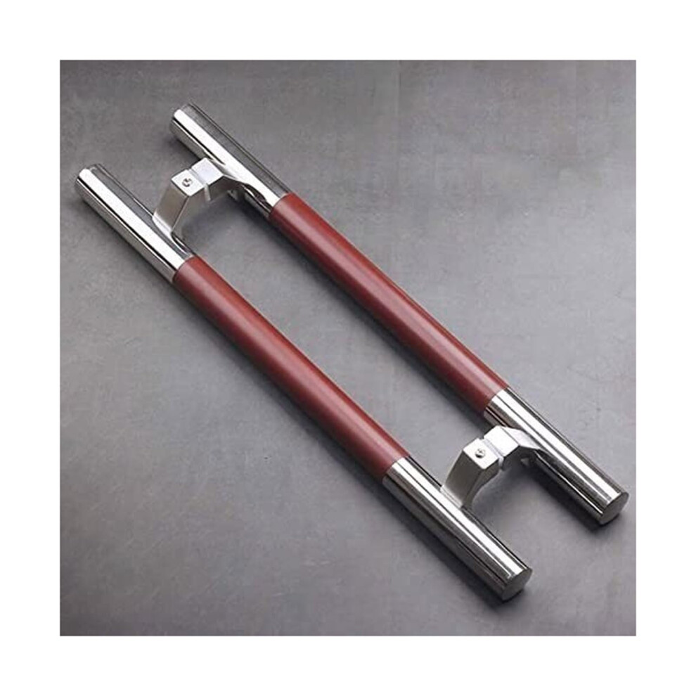 Stainless Steel Front Door Pull Handle 80Cm Silver Rustproof Modern Design For Barn Sliding Doors 9351714533676
