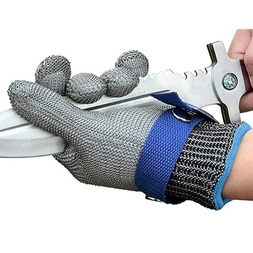 316 Stainless Steel Cut Resistant Glove For Kitchen, Oyster Shucking And Meat Processing, Size S 9771547908869