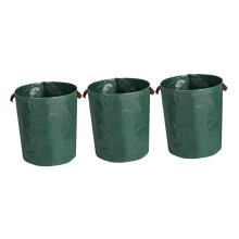 3Pcs Garden Waste Bags Large Capacity Reusable Foldable Yard Trash Bags for Lawn Leaf Cleanup